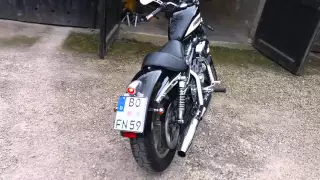 Sportster XL1200 mit KessTech Auspuff