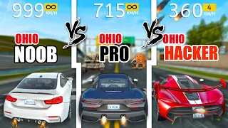 NOOB vs PRO vs HACKER |🤯| Extreme Car Driving Simulator