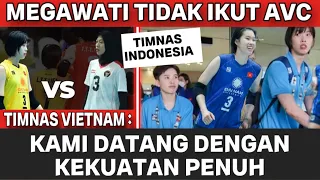 REAKSI MEDIA VIETNAM MEGAWATI TIDAK MASUK TIMNAS INDONESIA DAN TIM INTI DI AVC CHALENGE 2024