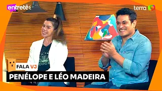 Penélope e Léo Madeira se emocionam ao relembrar bastidores da MTV