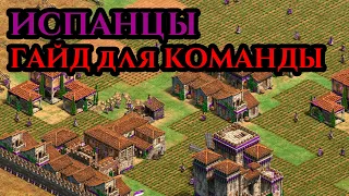 ГАЙД НА ИСПАНЦЕВ В КОМАНДНОЙ ИГРЕ от Винча в Age of Empires 2