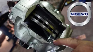 How to Replace Front Brake Caliper & Brake Pads VOLVO 240 (Part 5)