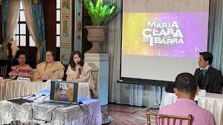 Maria Clara and Ibarra Press Conference Behind the Scene