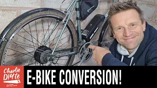 How to DIY Convert an Old Bike to ELECTRIC - with the Yosepower E-bike Conversion Kit