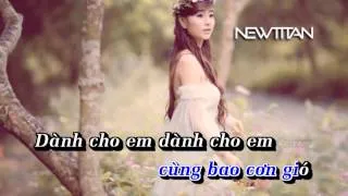 [Karaoke beat] - Dành Cho Em -  Hoàng Tôn