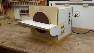 How to Make a Disc Sander / Sanding Station / Making a Sander - DIY