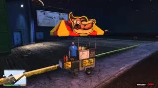 Grand Theft Auto V - Trevor's Hot Dog Stand