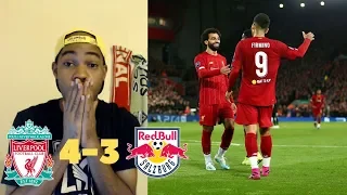 Liverpool vs Salzburg 4-3 | Mohamed Salah Score Winning Goal In Crazy Game Against Salzburg