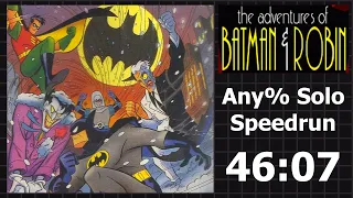 The Adventures of Batman and Robin (Genesis) Speedrun - 46:07