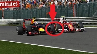 MAX VERSTAPPEN vs ANGRI KIMI RAIKKONEN BELGIAN GP 2016 OVERTAKES