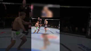 Edson Barboza ICONIC spinning back heel kick - SLOW MOTION