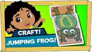 Kid Crafts: Jumping Frog - Darwin and Newts