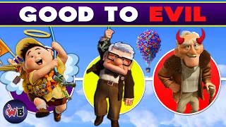 Pixar's Up Characters: Good to Evil 🏡🎈