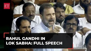 Rahul Gandhi speech in Lok Sabha on No Confidence Motion | Full Speech