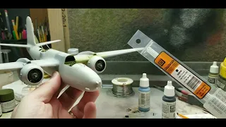 AMT/ERTL 1/48 A-20G Havoc "Little Chief" Build Part 3