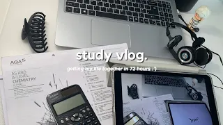 study vlog 🌱 getting ready for yr 13, maths grind, intensive studying, being productive