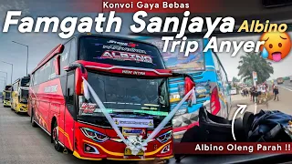 FULL OYAG !! KONVOI 6 BUS PALING BAR - BAR ! | NAIK ALBINO DI TRIP ANYER FAMGATH SANJAYA TRANS