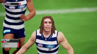 AFL Geelong VS ST Kilda Highlights R21 2022 AFL Evolution 2