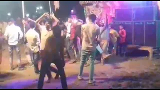 Samar dj badshah tahal ka macha Diya Durga Puja me 😱😱😱... sikraur bazar azamgarh