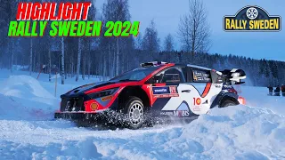 WRC RALLY SWEDEN 2024 | HIGHLIGHT - TOP 10 WRC RALLY1 & RALLY2