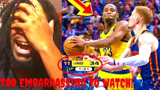 OFF TO THE WORST START IN NBA HISTORY! KNICKS VS PACERS GAME 4 SEMIFINALS HIGHLIGHTS REACTION 2024