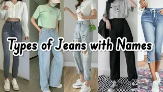 Types of Jeans with Names for girls and Women's//Jeans Types//Jeans Names