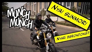 Sunmori bersama Nikita Mirzani pake Motor Baru BMW RnineT