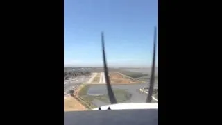 Landing in Palo Alto airport