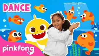 Six Little Fish | 4K Dance Along | Kids Nursery Rhymes | Pinkfong Songs