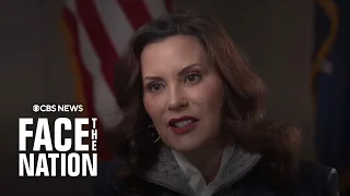 Michigan Gov. Gretchen Whitmer on "Face the Nation with Margaret Brennan" | full interview