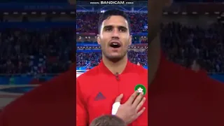 MOROCCO ANTHEM VS SPAIN (WC 2018)