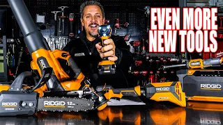 How Many More NEW Tools? RIDGID Continues Rolling Out NEW 18V Tools for 2023
