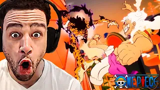 GEAR 5 LUFFY VS LUCCI! 🤯 | One Piece Episode 1100 Reaction!!!!!