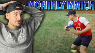 If Hunter Loses It's Over! | Disc Golf Monthly match