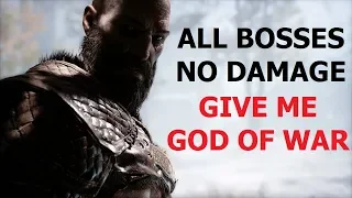 God Of War (PS4) - All Boss Fights * Secret & Optional + Valkyries - NO DAMAGE [GIVE ME GOD OF WAR]