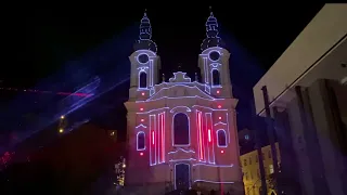 Laser Mapping | LARGE SCALE immersive laser show