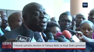 Tribunal upholds election of Yahaya Bello as Kogi governor