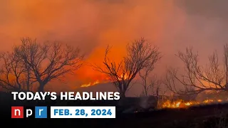 Texas Wildfires Force U.S. Nuclear Weapons Plant To Shut Down | NPR News Now