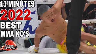 13 Minutes of Some of the Best MMA KO's of 2022 Part 2