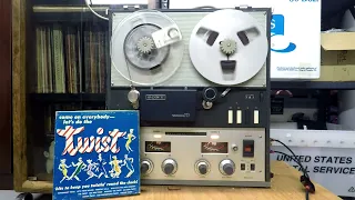 Come on everybody Lets do twist 4-track Reel to Reel tape Sony tC-777-4