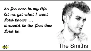 The Smiths   Please Please Please   Let Me Get What I Want ( Lyrics )