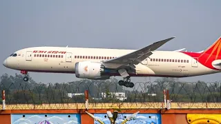 CHENNAI AIRPORT NIGHT LANDING + TAKEOFF