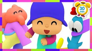 🌈 Somos multicoloridos [ Aprenda as cores ]| POCOYO PORTUGUÊS BRASIL |[30 min] Desenhos animados