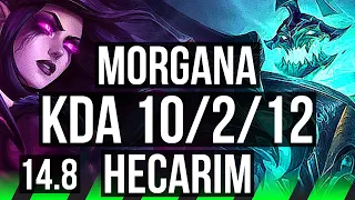 MORGANA vs HECARIM (JGL) | 10/2/12 | EUW Master | 14.8