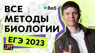 Все методы биологии ЕГЭ 2023