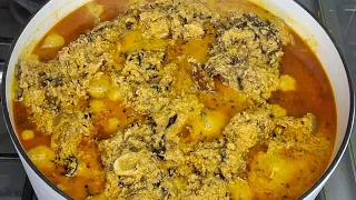 fingerlicking egusi soup,| easy method | No frying | 😋🇳🇬❤️