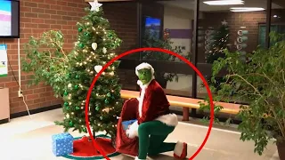 10 echte GRINCH die an Weihnachten mit Kamera aufgenommen wurden