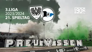 SC Preußen Münster 2:1 Derbysieger vs Arminia Bielefeld - 3.Liga Saison 2023/2024