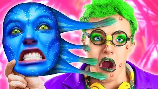 Extreme Makeover From Nerd To Avatar! Good VS Bad Transformation Challenge | Survival Guide for Nerd