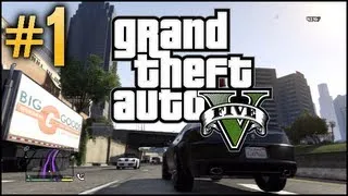 GTA V Free Roam - Part 1 - Welcome to Los Santos!